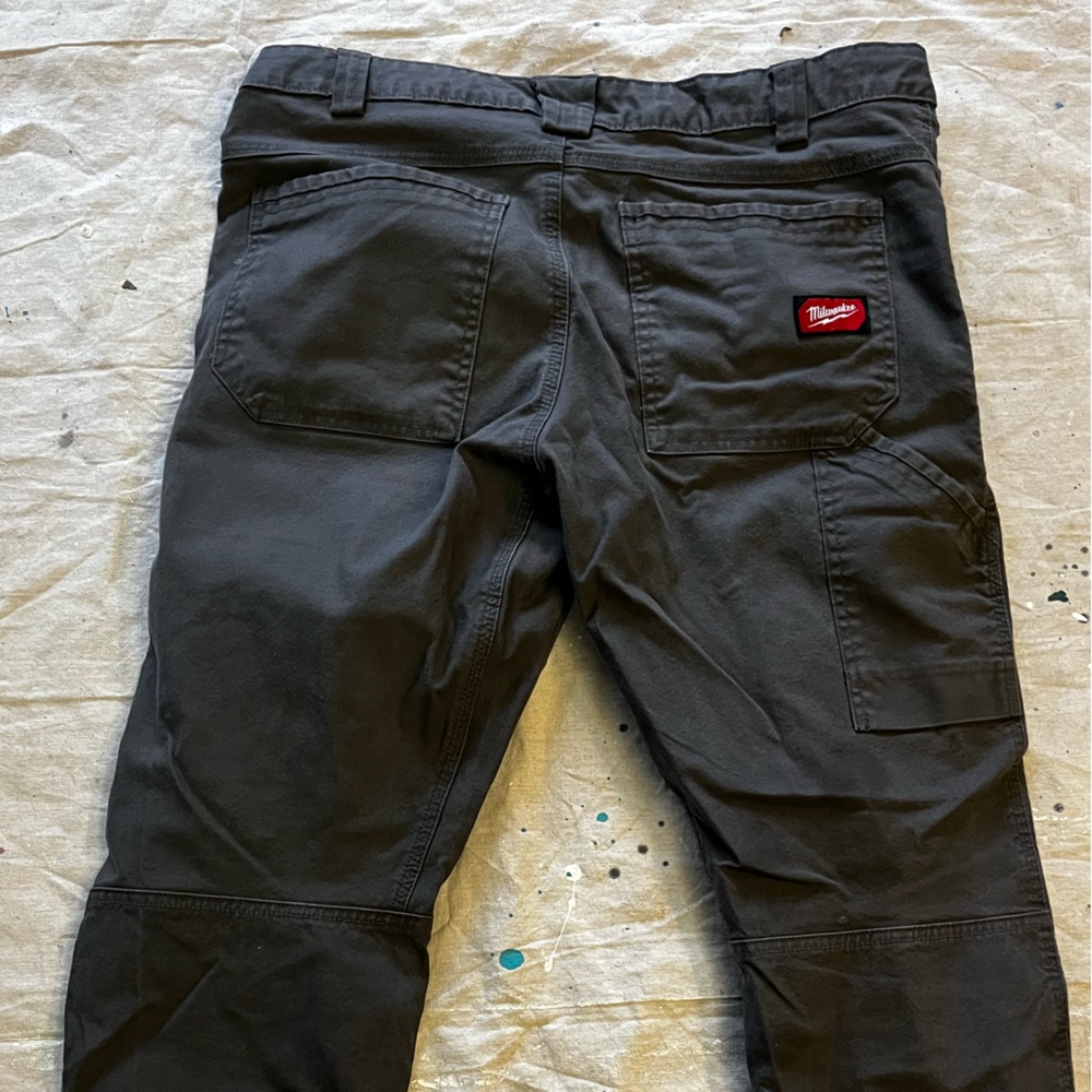 Grey work pants - Picture 2 of 5